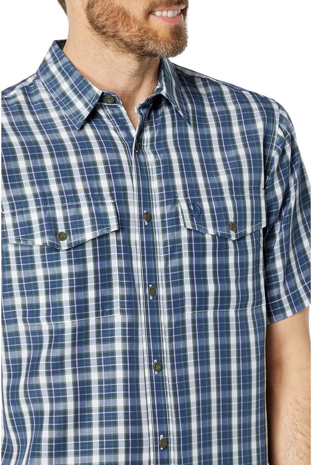 Fjällräven Herren Abisko Cool Shirt Ss Kurzarmhemd S Uncle Blue, S Uncle Blue