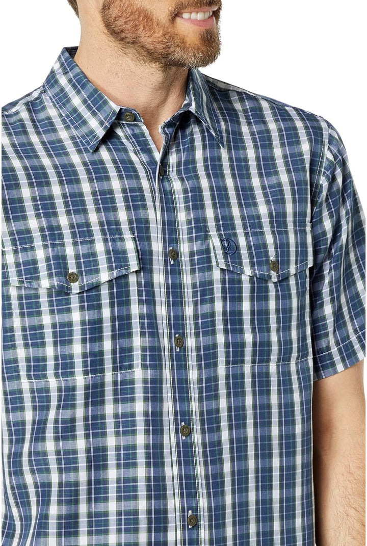 Fjällräven Herren Abisko Cool Shirt Ss Kurzarmhemd S Uncle Blue, S Uncle Blue