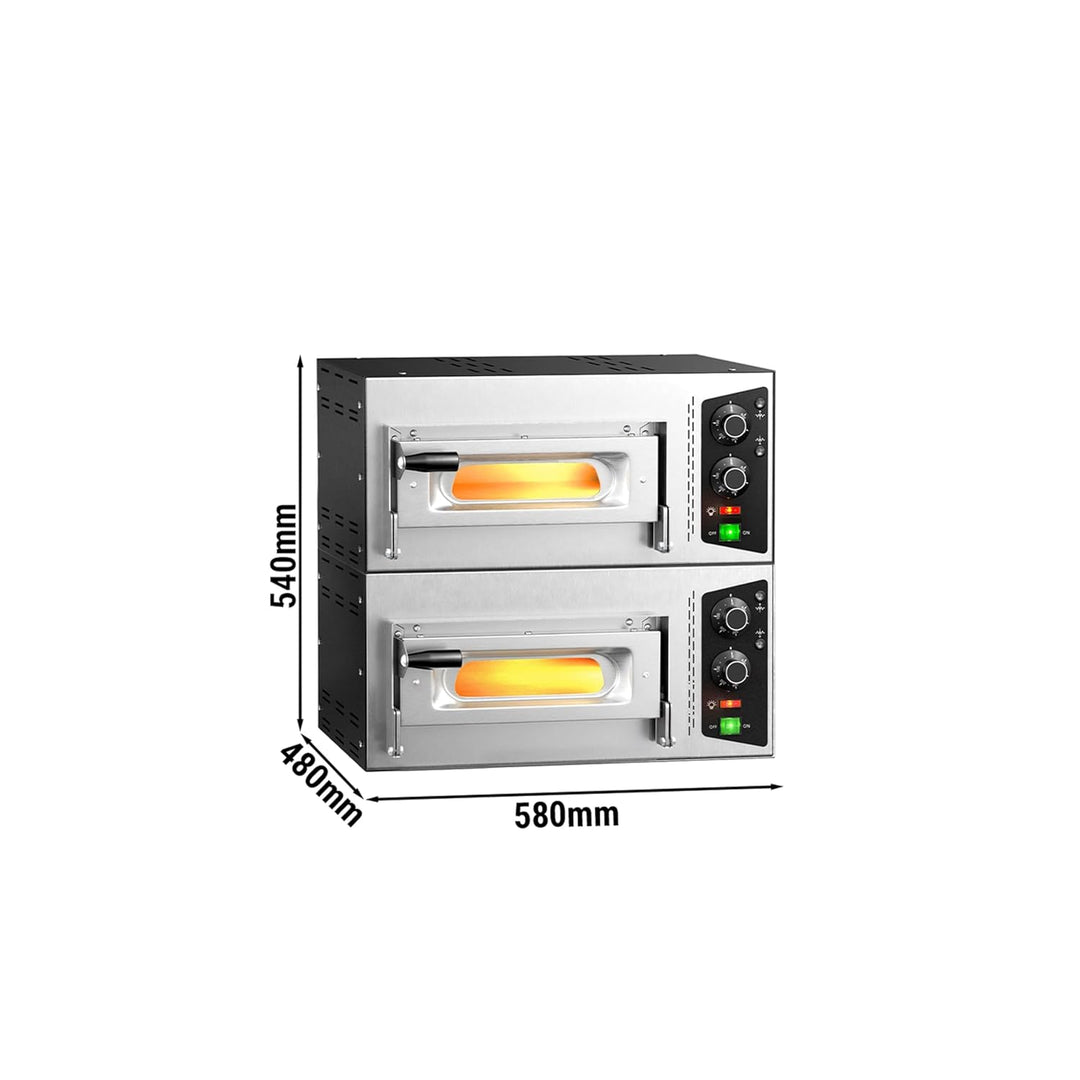 GGM Gastro | PEP35 | Elektro Pizzaofen - 1x 35cm - Manuell