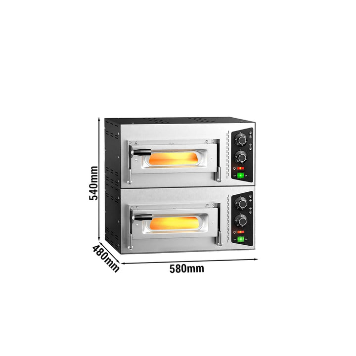 GGM Gastro | PEP35 | Elektro Pizzaofen - 1x 35cm - Manuell