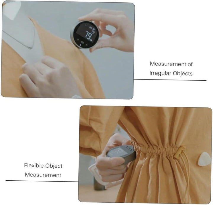 DollaTek 8-in-1 elektronisches Lineal, LCD-Display, Entfernungsmesser, hochpräzises Hand-Längenmessw