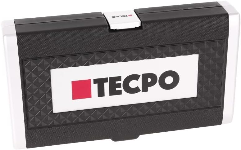 TECPO® Vielzahn Steckschlüssel Satz Durchsteckknarre 1/2 Zoll 10-24 mm Zoll Werkzeug Nüsse Harley 3/