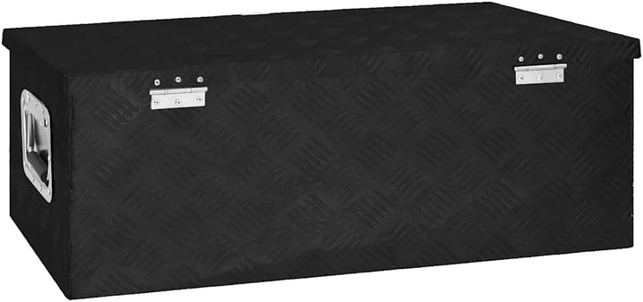 vidaXL Aufbewahrungsbox Aluminiumkoffer Aluminiumbox Lagerbox Lagerkiste Transportkoffer Transportki