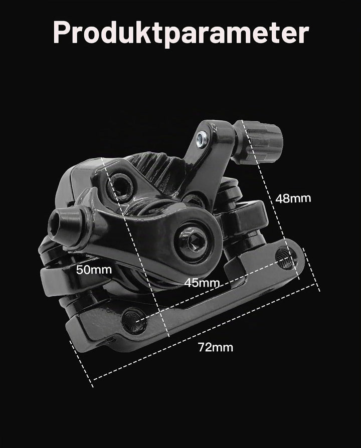 Bremssattel für Scheibenbremsen, kompatibel mit Kukirin G2 Max / G2 Pro Elektro-Scooter, die mechani
