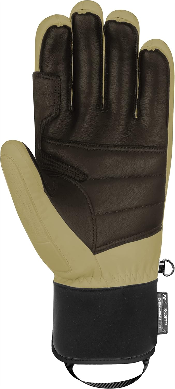 Reusch Herren Fingerhandschuhe Overlord Sehr Warm,wasserdicht,atmungsaktiv Winterhandschuhe 10.5 Bra