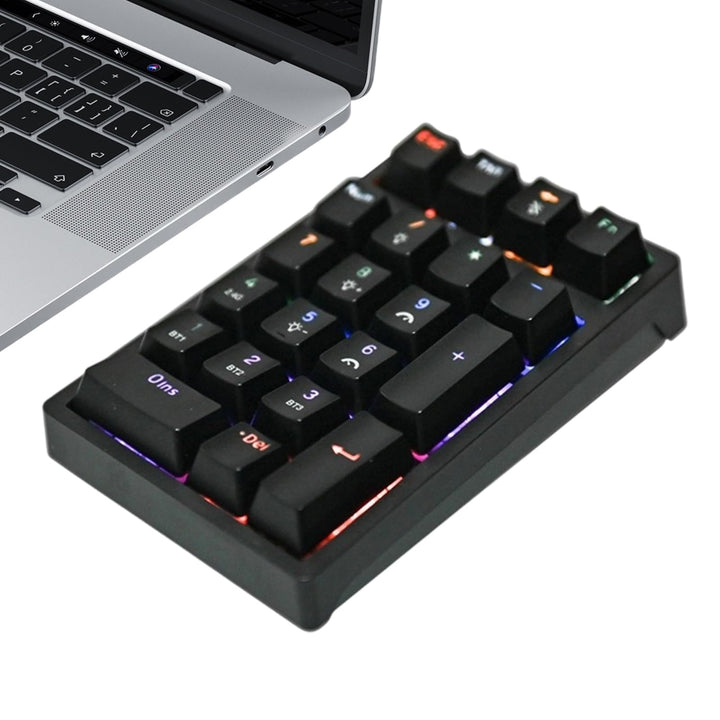 Generisch Zahlenblock | USB Mechanische Kompakte,21 Tasten Nummernblock,Für Laptop Computer, Desktop