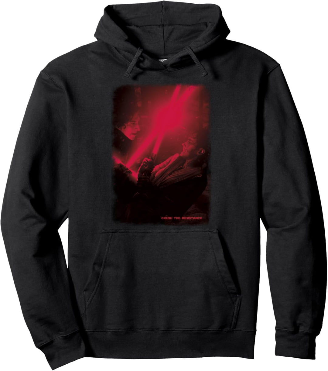 Star Wars Kylo Ren Verses Rey Episode 7 Poster Pullover Hoodie