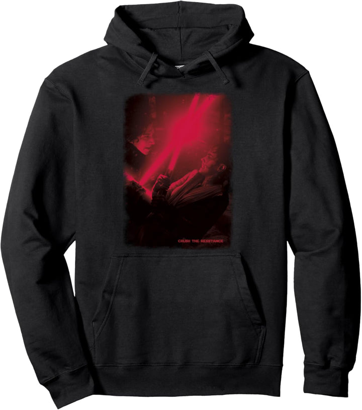 Star Wars Kylo Ren Verses Rey Episode 7 Poster Pullover Hoodie