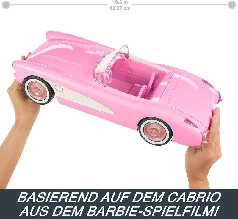 Hot Wheels Ferngesteuertes Auto, R/C Barbie Corvette - ferngesteuertes Fahrzeug, 1956 Corvette Sting