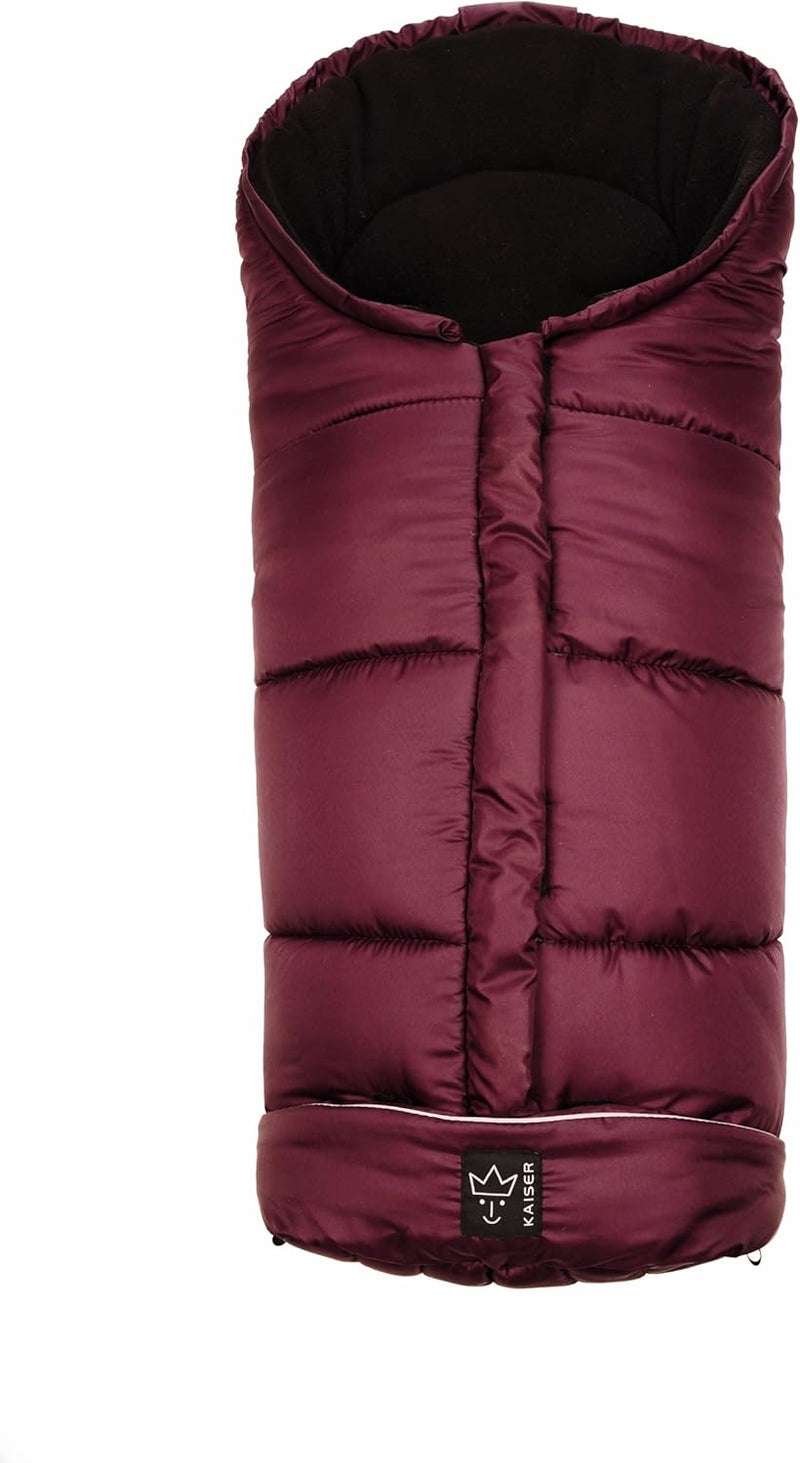 Kaiser 65708/46 - Fusssack "Iglu Thermo Fleece", Farbe: pflaume