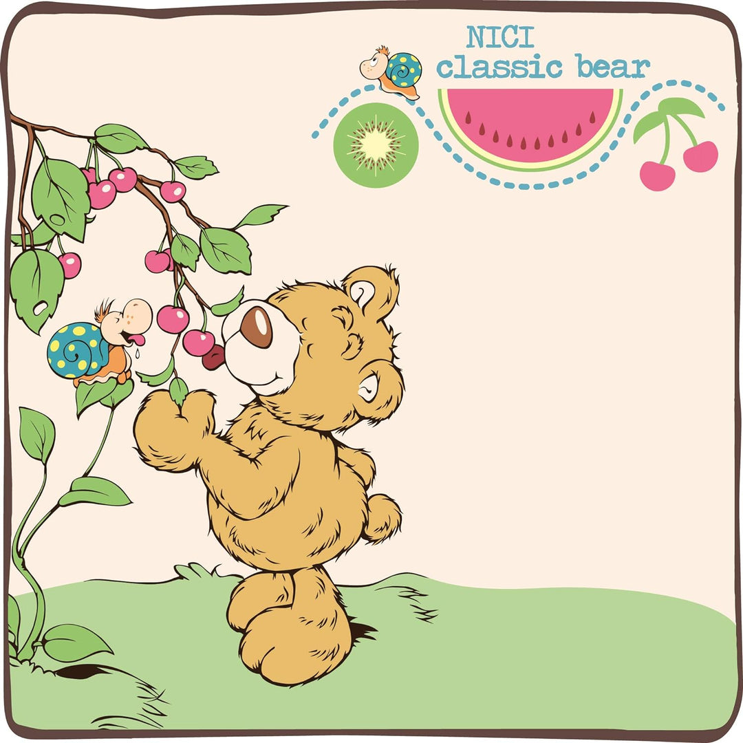 NICI 46509 Kuscheltier Bär 50 cm – Plüschtier für Mädchen, Jungen & Babys – Flauschiges Stofftier zu