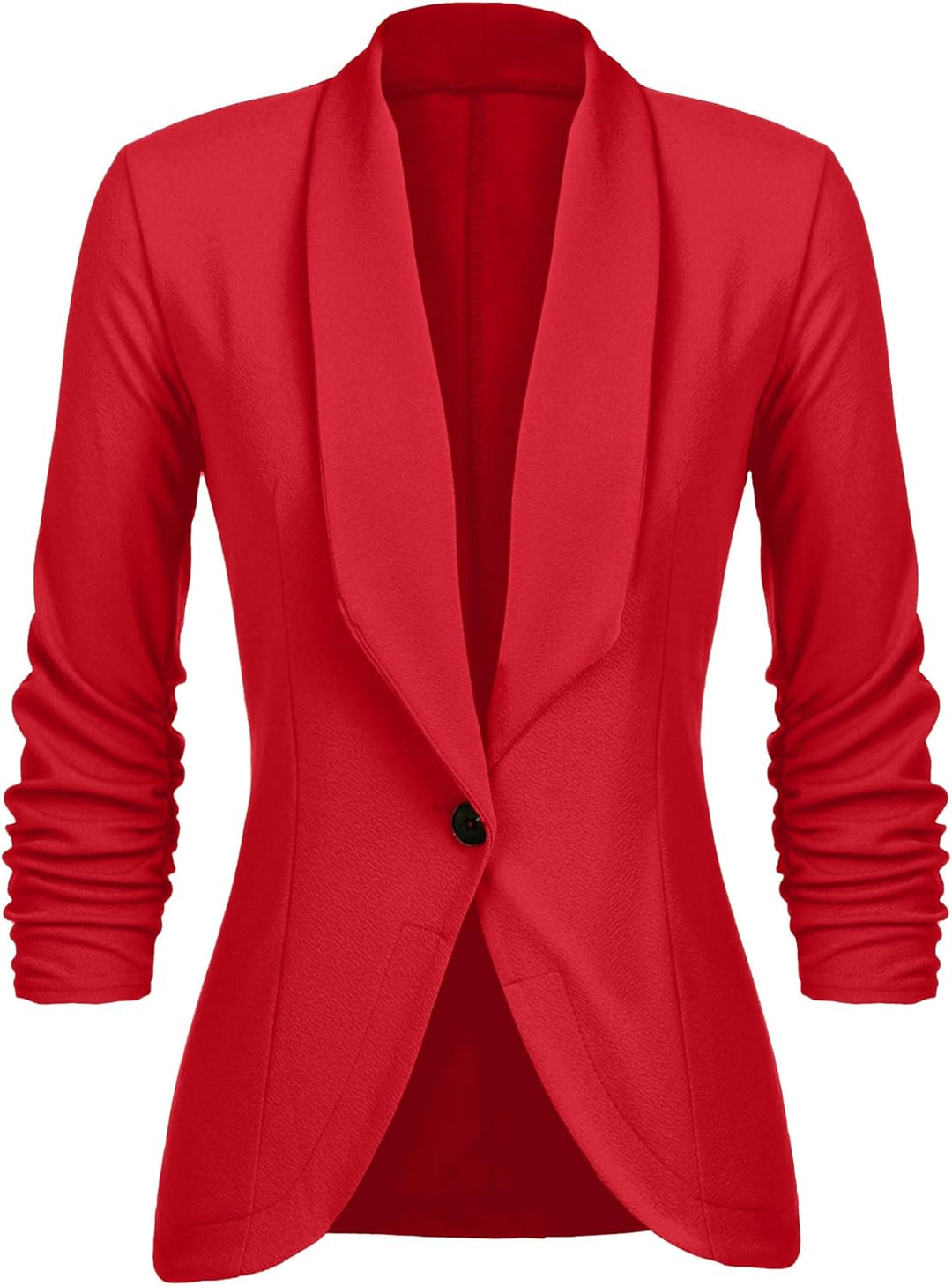 UNibelle Blazer Damen Sportlich Elegant Longblazer 3/4 Arm Sommer Leicht Business Büro Blazer Jacke