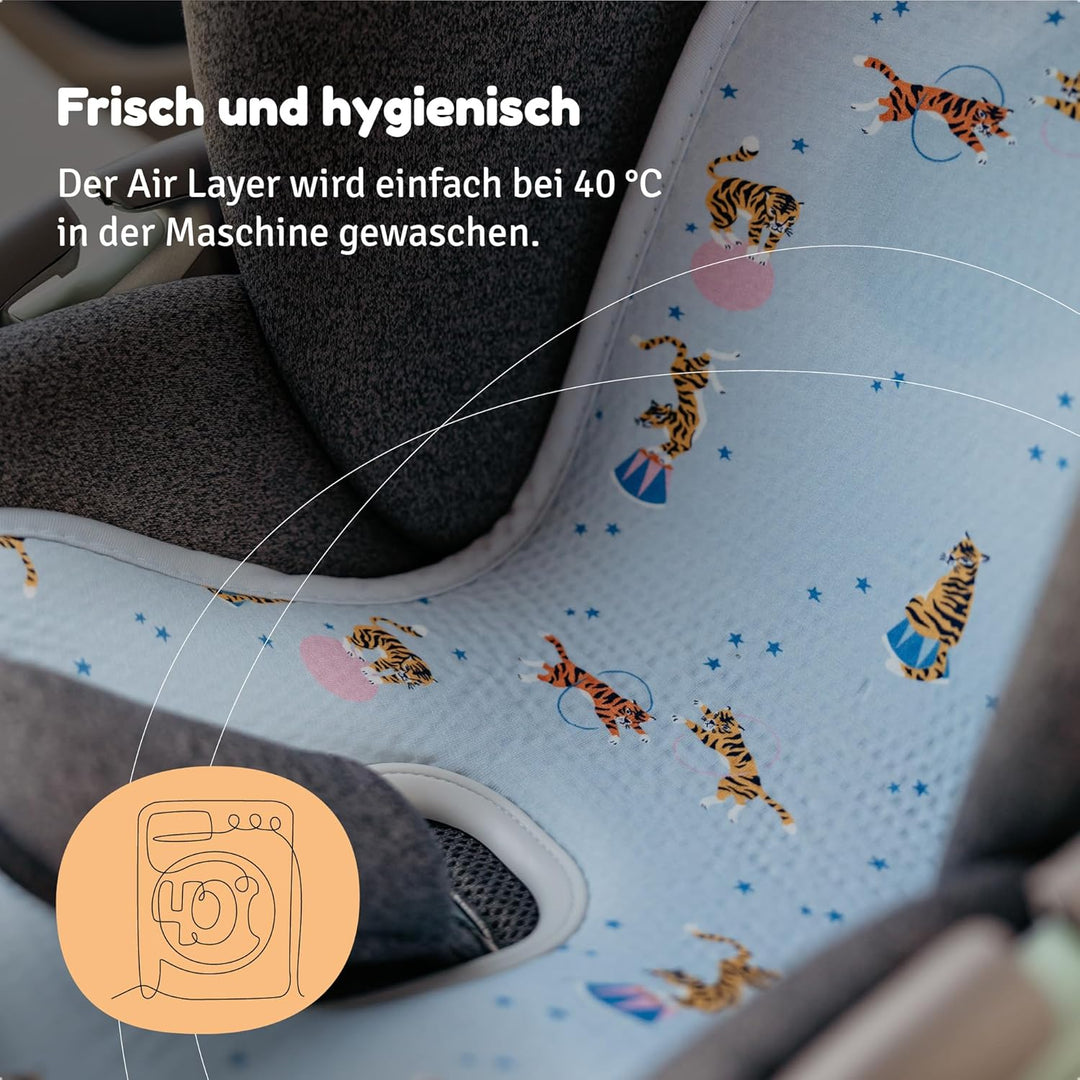 Aeromoov - Baby Sitzauflage Air Layer - Einlage Für Autositz oder Kinderwagen - Gruppe 0 - Antischwi