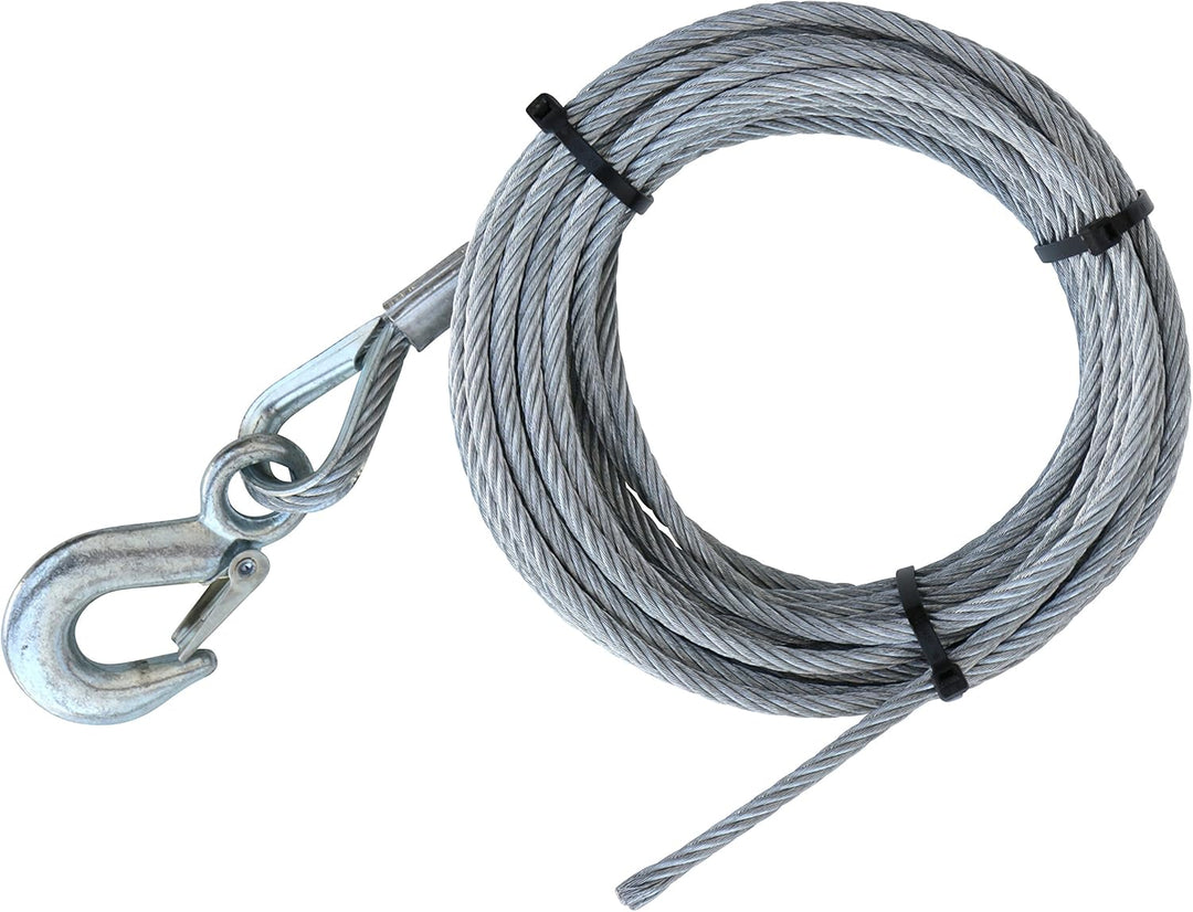 Rotek Konsolen-Seilwinde mit Bremse, HW-A-1200 (Kapazität 1.200kg) mit 10m Seil (D6mm), mit 10m Seil
