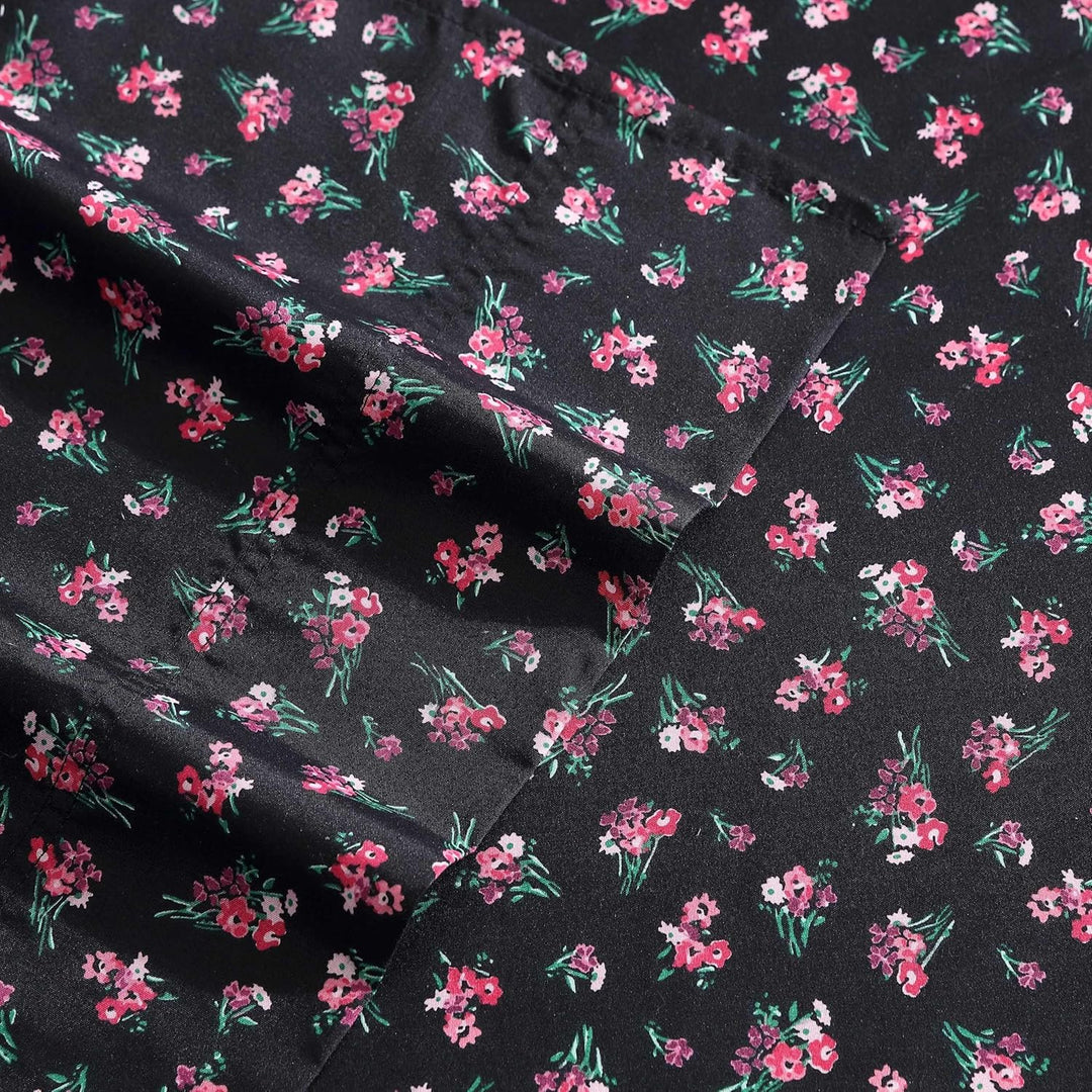 Betsey Johnson - Twin XL Sheet Set, Soft & Lightweight Bedding, Fade & Wrinkle Resistant (Bouquet Di