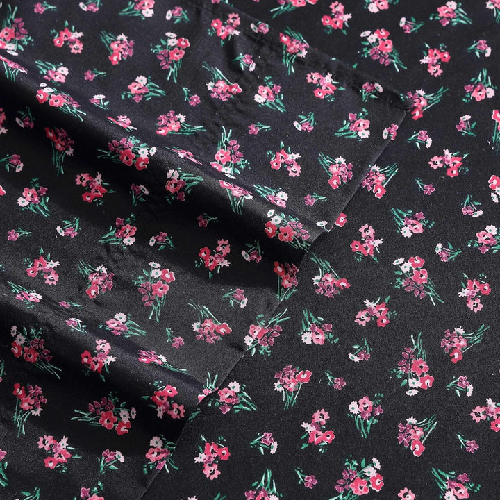 Betsey Johnson - Twin XL Sheet Set, Soft & Lightweight Bedding, Fade & Wrinkle Resistant (Bouquet Di