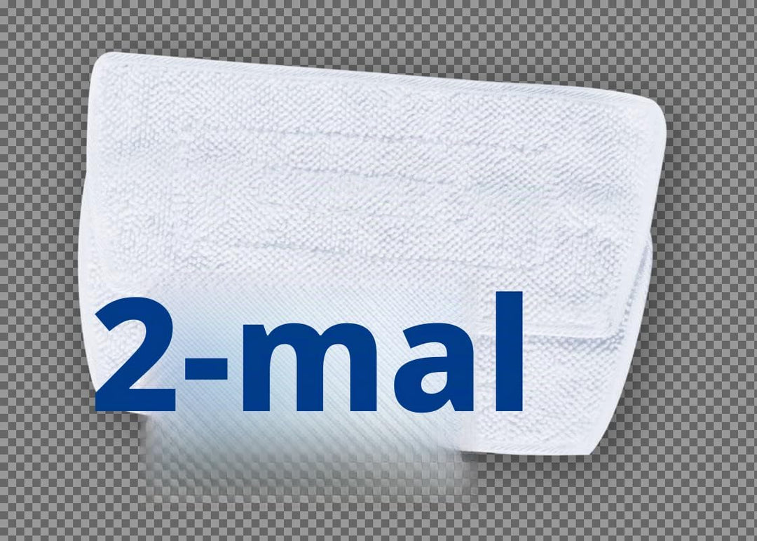 Vileda Steam XXL Ersatzpads | Mikrofaser Reinigungstücher für Dampfreiniger | Hygienisch &amp; streifenf