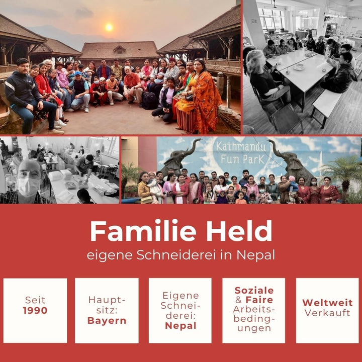 HEMAD Umhänge -Tasche Klein - Baumwolle/Leinenlook Mittelalter Kleidung Beige, Beige