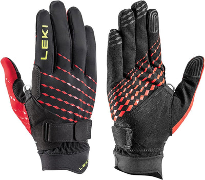 LEKI Ultra Trail Breeze Shark Handschuhe Fingerhandschuhe Schwarz 10, Schwarz 10