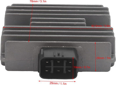 Gleichrichter Spannungsregler Gleichrichter SH678A-12 SH678-11 SH678KA Passend für Kawasaki KRF 750