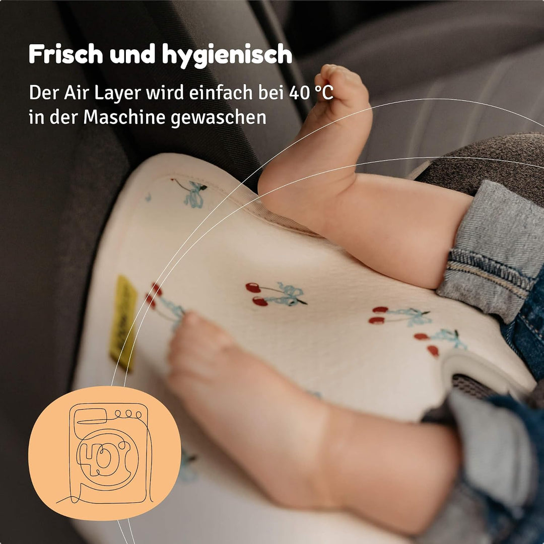 Aeromoov - Baby Sitzauflage Air Layer - Einlage Für Autositz oder Kinderwagen - Gruppe 1 - Antischwi
