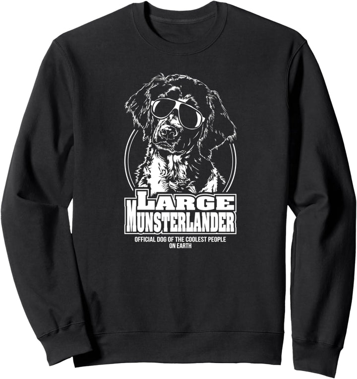 Lustiger Large Munsterlander coolest people Hund Hundespruch Sweatshirt