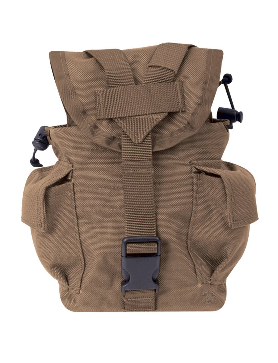 5ive Star Gear Molle 1QT Canteen Pouch, Coyote