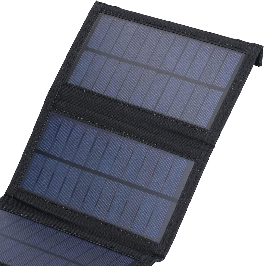 20W Solarpanel Faltbar, USB Solarpanel Solar Ladegerät Wasserdicht Handy Power Banks Camping Solar C
