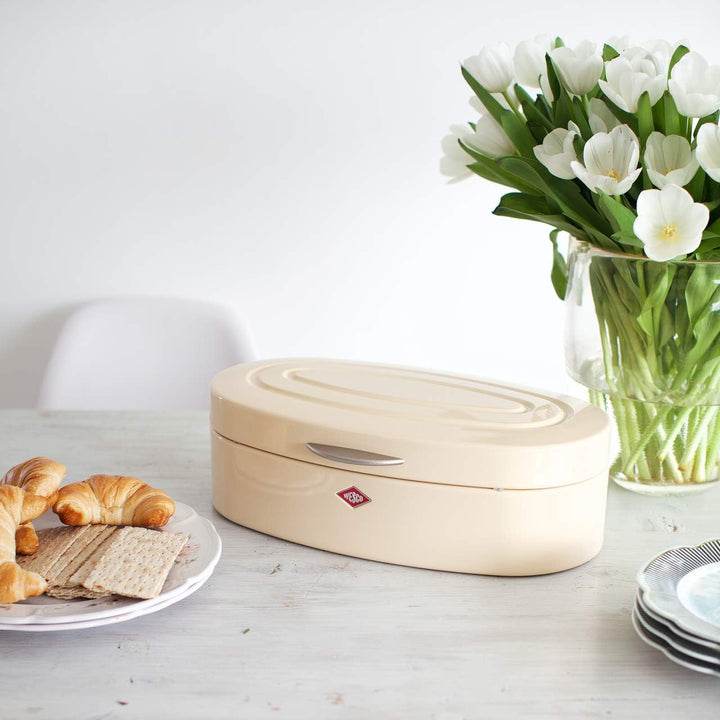 Wesco 236201 Brotkasten Elly Edelstahl, Rot