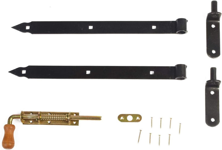 WEIDENPROFI Staketentor, Bauerngarten Gartentüre aus Haselnussholz, Grösse (BxH): 100 x 90 cm Tor (B