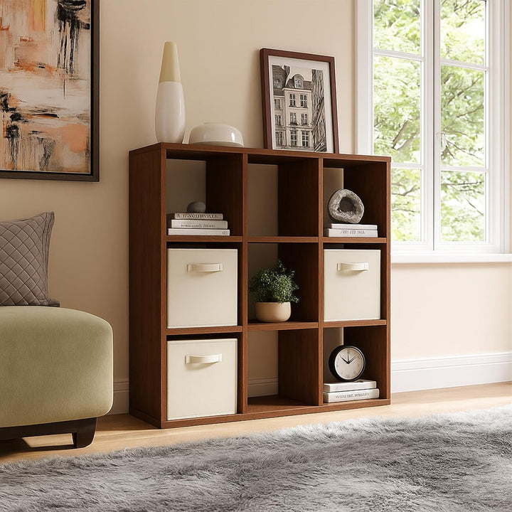 PowerKing Aufbewahrungsbox Organizer aus Stoff, 6-er faltbar Aufbewahrungsbehälter Aufbewahrung Box