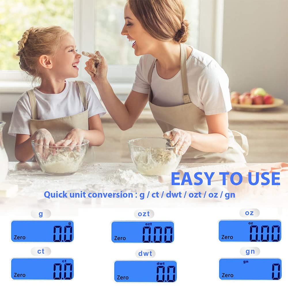 Edelstahl Waage Küche, Mini Digitale Taschenwaage, Edelstahl Cuisine Waage, Elektronische Edelstahl