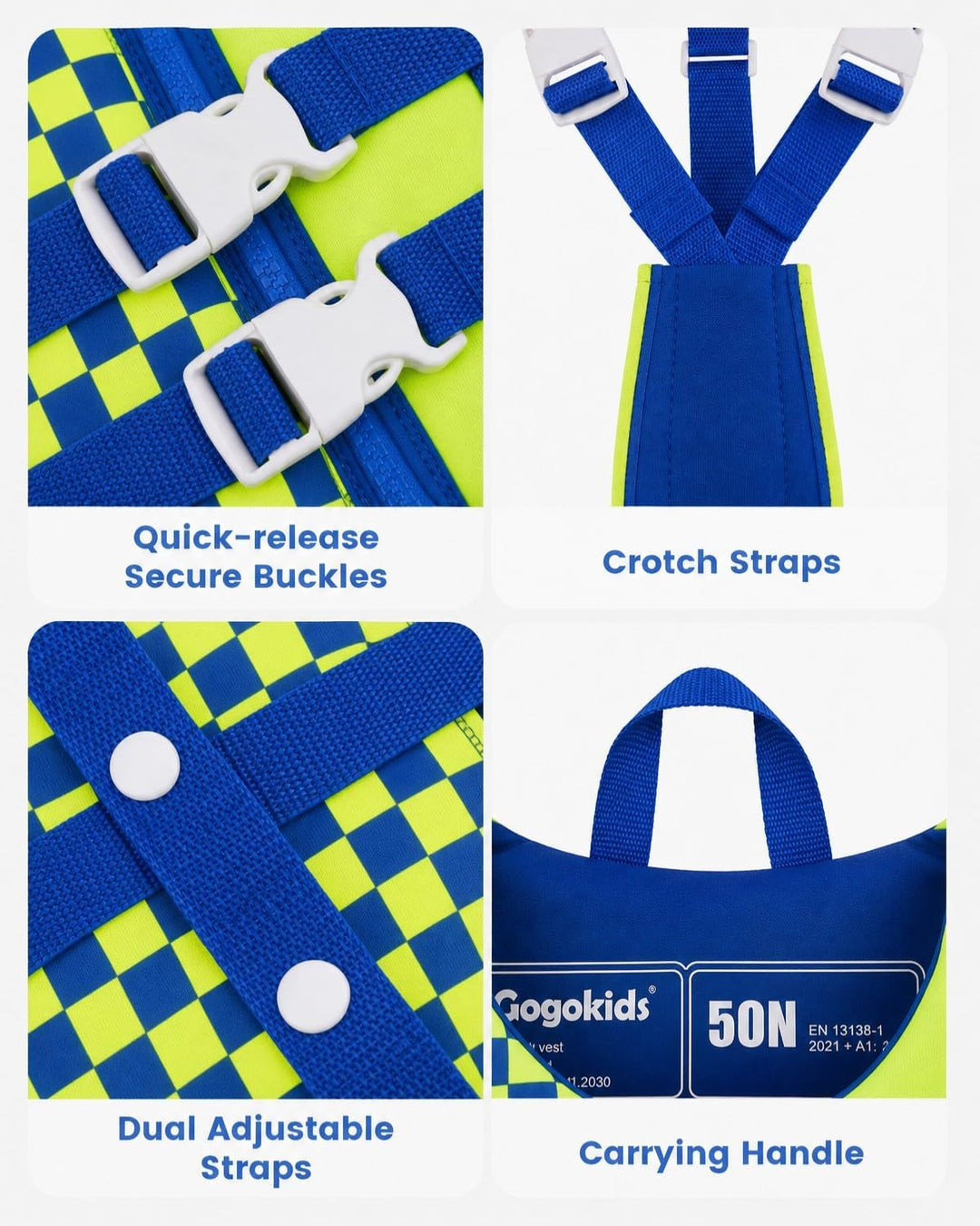 Kinder Schwimmweste Neopren Weste Schwimmjacke Kleinkinder Jungen Mädchen Bademode Schwimmen Jacke S