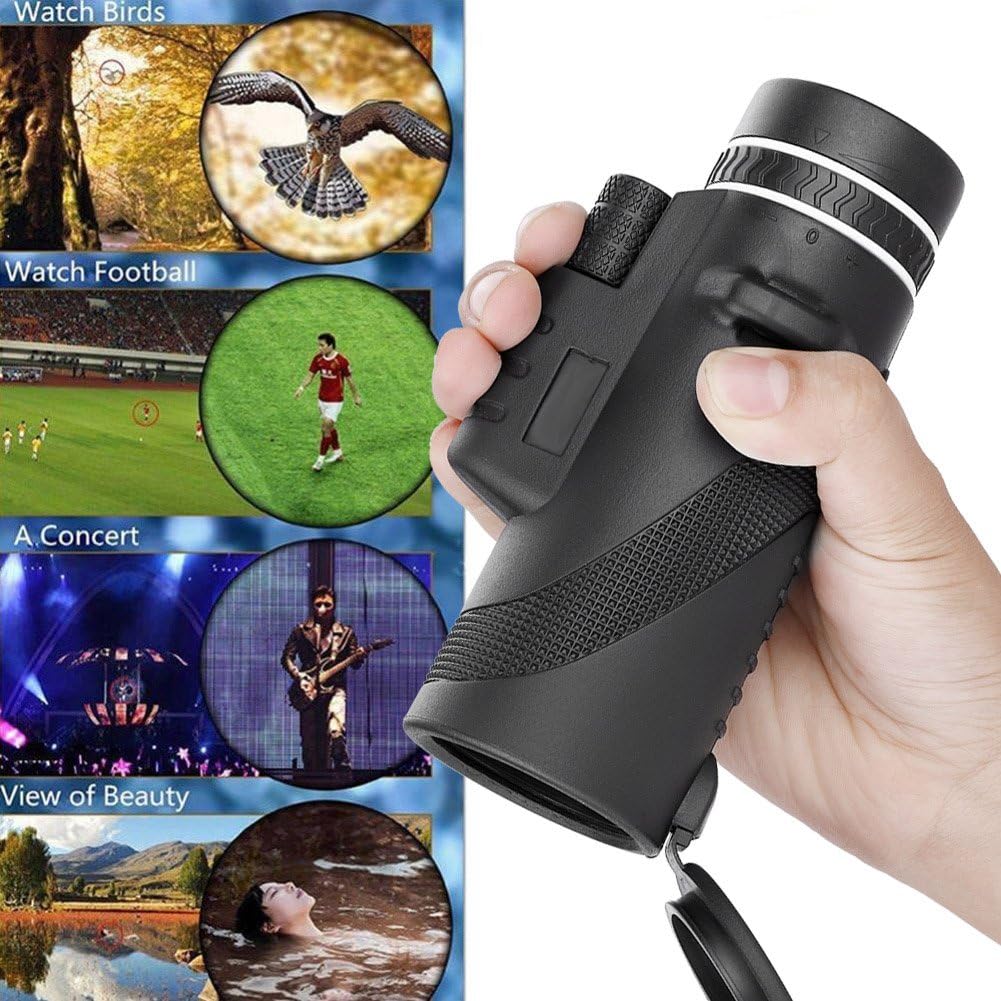 40x60 Monocular Teleskop 8X Zoomen Manuelle Fokussierung Nachtsicht Telefon Monocular Teleskopn mit