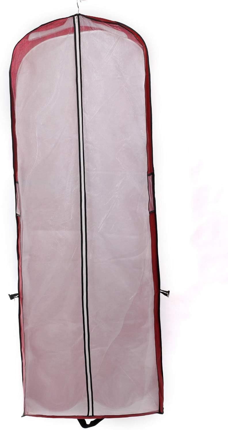 TUKA [3st.] Faltbar 150cm Atmungsaktiver Kleidersack mit Reissverschluss, Schutzhülle für Kleider/An