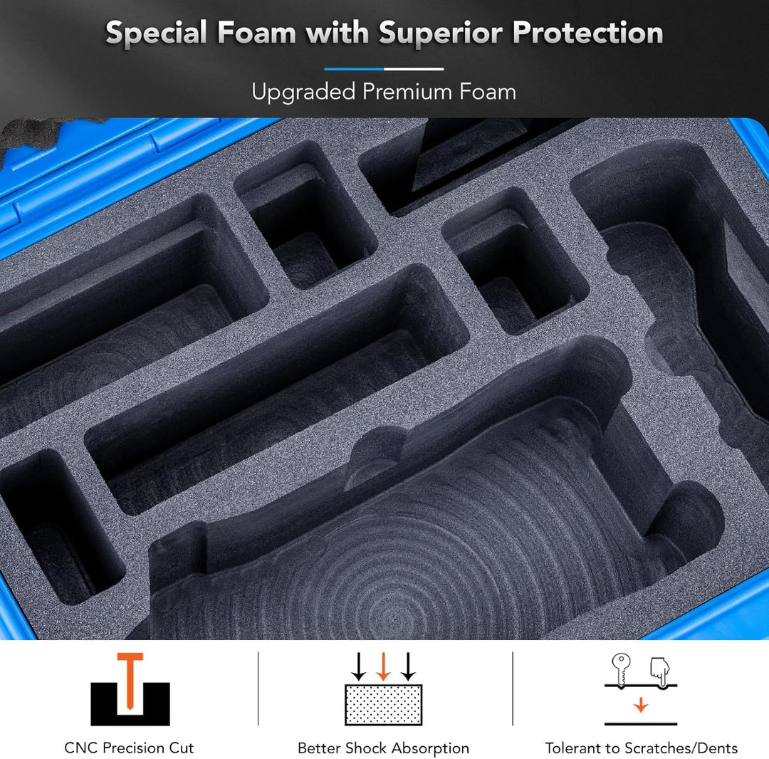 Lykus Titan M400 Wasserdicht Tasche/Koffer/Case für DJI Mavic 4 Pro, DJI RC Pro 2/RC2, Unterstützung