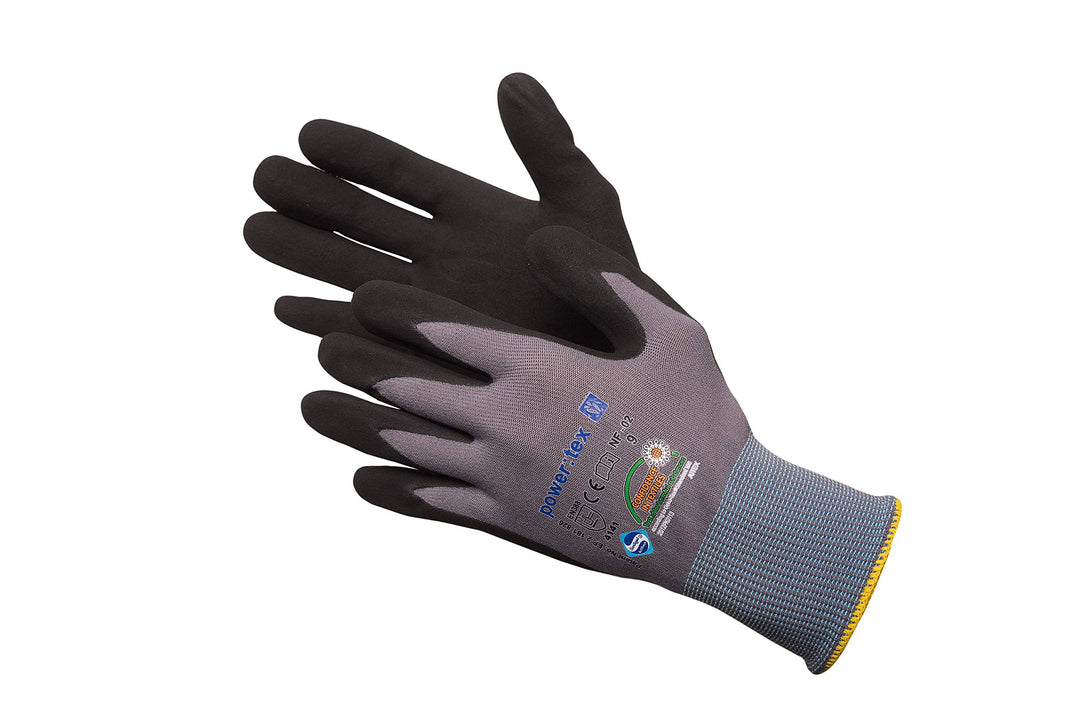 Nylon Feinstrick mit Nitrilschaumbeschichtung