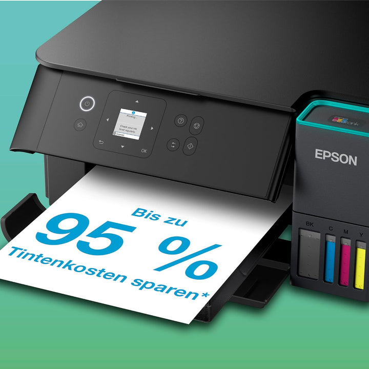 Epson EcoTank ET-2955 Tintentankdrucker | für vielbeschäftigte Haushalte | WLAN | A4 | Drucken, Kopi
