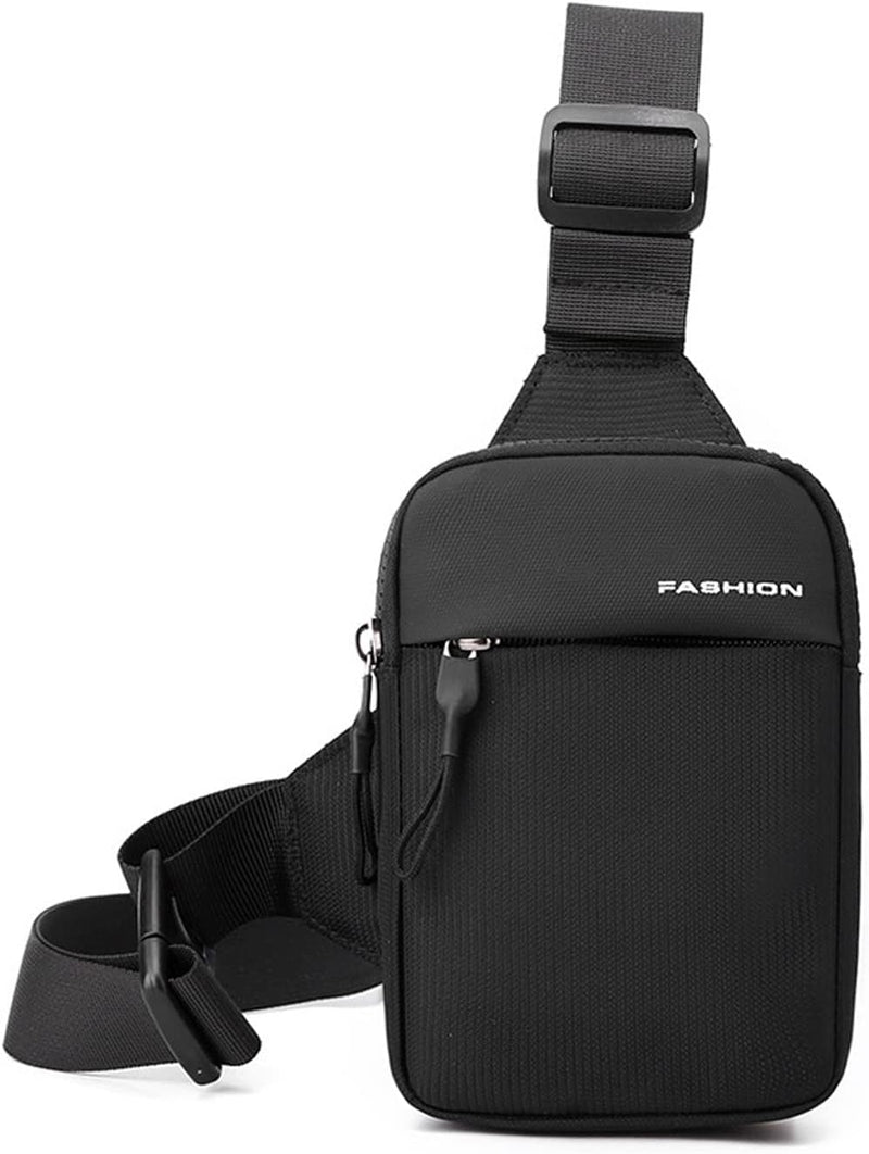 FANDARE Herren Brusttasche Ultraleicht Sling Chest Pack Umhängetasche Schultertasche Bauchtasche Cro