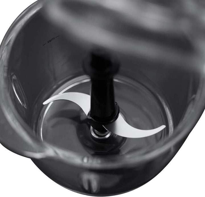 Russell Hobbs Zerkleinerer elektrisch Mini [Glasbehälter inkl. Aufbewahrungsdeckel] Matt Schwarz (50