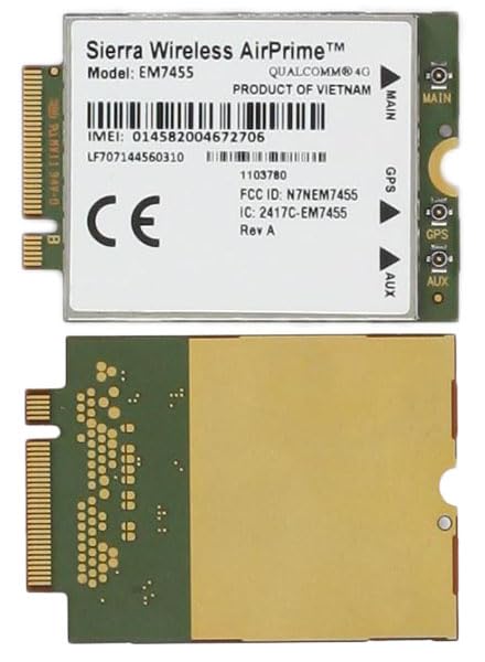 SierraWireless EM7455 AirPrime M.2 NGFF Modem (4G/