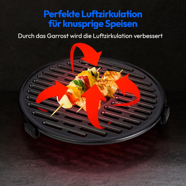 MEDION P40 L Heissluftfritteuse (4,7 Liter, Airfryer, 1500 Watt, einfache Bedienung, ölfreies Fritti