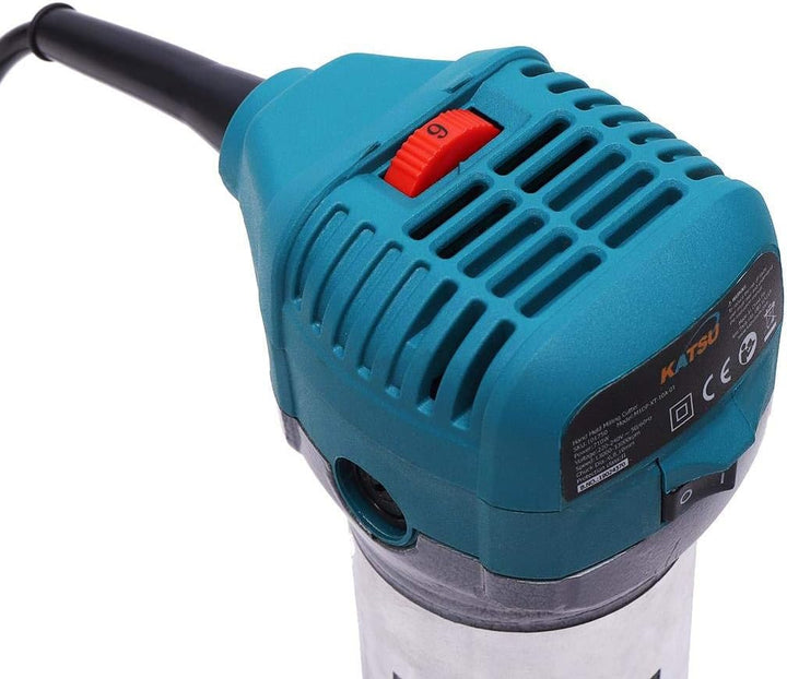 KATSU Einhandfräse Electric Hand Holz Oberfräse Kantenfräse Holzschneider Router Joiners Werkzeug 22