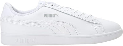 PUMA Unisex Smash V2 L Sneaker 47 EU Puma White Puma White, 47 EU Puma White Puma White