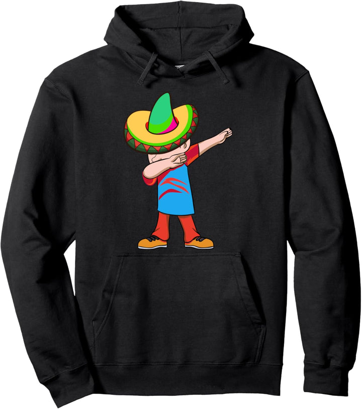 Niedliche Tupfen Cinco De Mayo Junge Cinco de Mayo Fiesta Pullover Hoodie