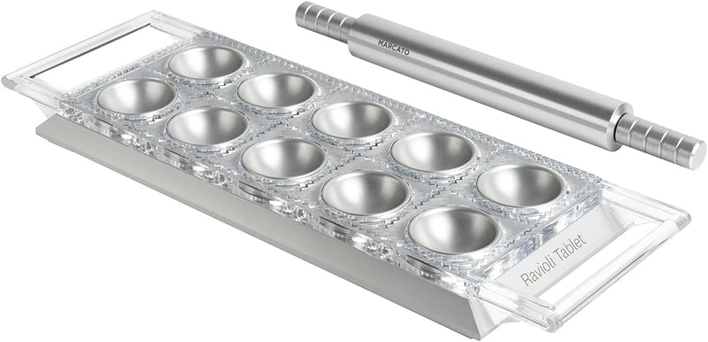 Marcato RT-ARG Ravioli Tablet, Aluminium, Silber