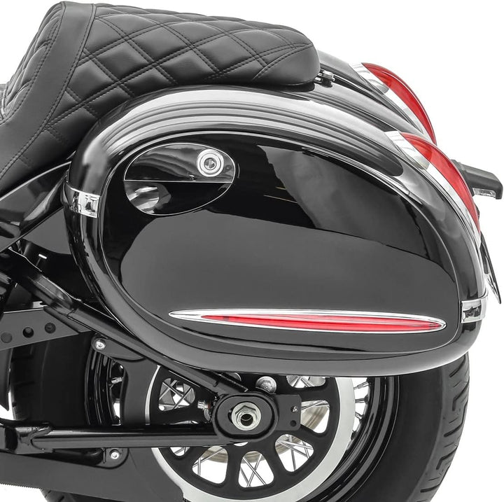 Seitenkoffer Craftride Alabama (Paar) je 33l + Haltesatz für Suzuki Intruder VL 1500/250 LC/VL 800 V