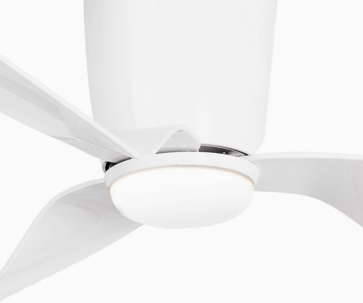 FARO BARCELONA PEMBA LED-Deckenventilator, weiss, mit DC-Motor