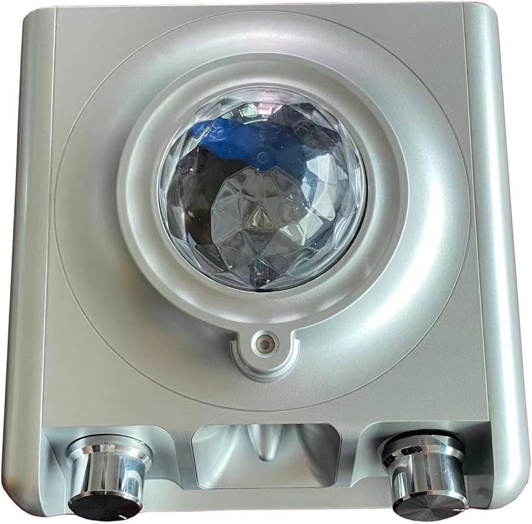 N-Gear Disco Star 710 Silver Partylautsprecher, 15 W RMS, tragbar, Mikrofon inklusive, Akku, integri