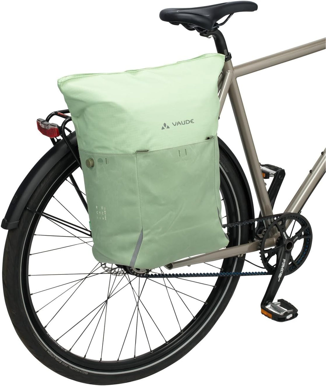 VAUDE Hinterradtaschen CityShop Bike II Einheitsgrösse Aloe Vera, Einheitsgröße Aloe Vera